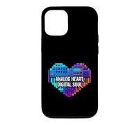 Synth Music Producer Analog Heart Digital Soul Coque pour iPhone 12/12 Pro