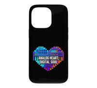 Synth Music Producer Analog Heart Digital Soul Coque pour iPhone 13 Pro