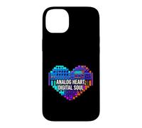 Synth Music Producer Analog Heart Digital Soul Coque pour iPhone 14 Plus