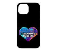 Synth Music Producer Analog Heart Digital Soul Coque pour iPhone 15
