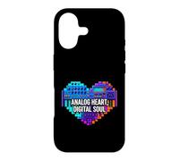 Synth Music Producer Analog Heart Digital Soul Coque pour iPhone 17