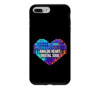 Synth Music Producer Analog Heart Digital Soul Coque pour iPhone 7 Plus/8 Plus