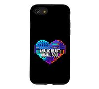 Synth Music Producer Analog Heart Digital Soul Coque pour iPhone SE (2020) / 7/8