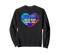Synth Music Producer Analog Heart Digital Soul Sweatshirt