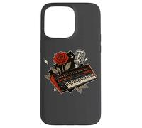 Synth-Pop, Musique-New-Wave, Dark-Wave, Synth synthétiseur Coque pour iPhone 15 Pro Max