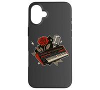 Synth-Pop, Musique-New-Wave, Dark-Wave, Synth synthétiseur Coque pour iPhone 16 Plus