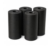 SYNTHAIETIK Géotextile 150 g/m² - Lot de 4 Rouleaux 1,5 x 25 m - 150 m² perméable sous Gravier