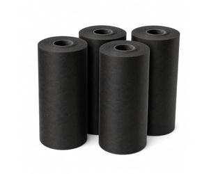SYNTHAIETIK Géotextile 150 g/m² - Lot de 4 Rouleaux 1,5 x 25 m - 150 m² perméable sous Gravier
