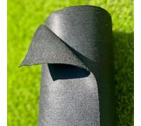 SYNTHAIETIK Géotextile Ultra-Résistant 150g/m² Très Épais - Anti-Repousse 37,5m² (1,5m x 25m) pour Gravier, Terrasse, Jardin et Allées - Toile de Paillage Anti-Mauvaises Herbes