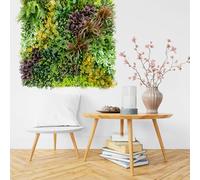 SYNTHAIETIK Lot de 10 Murs Végétaux Artificiels Life Parfait pour Tous Vos Besoins en matière de décoration intérieure ou extérieure