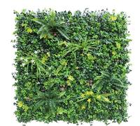 SYNTHAIETIK Lot de 5 Murs Artificiels Modèle Vegetal Chic Le Mur VégétalChic Artificiel est Une création Exclusive en édition limitée, conçue pour Les Amateurs de décors Premium (1M x 1M, 5, Unite)