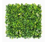SYNTHAIETIK Mur Artificiel Élégance Végétale Green Prix/m² - pour intérieur/extérieur - Brise-Vue - Tableau Végétal