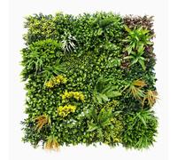 SYNTHAIETIK Mur Végétal Artificiel Jungle Ultra-Réaliste et Dense 1mx1m Evasion