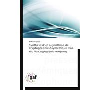 Synthese d'un algorithme de cryptographie asymetrique rsa - GHAYOULA-R - P.academiques Francophones - broché - Essai
