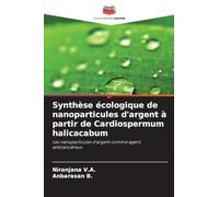 Synthèse écologique de nanoparticules d'argent à partir de Cardiospermum halicacabum