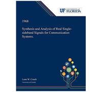 Synthesis And Analysis Of Real Single-Sideband Signals For Communication Systems.