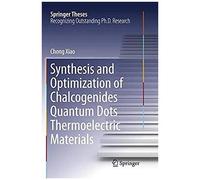 Synthesis And Optimization Of Chalcogenides Quantum Dots Thermoelectric Materials