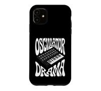 Synthesizer Oscillator Drama Retro Analog Keyboard Synth Coque pour iPhone 11
