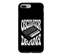 Synthesizer Oscillator Drama Retro Analog Keyboard Synth Coque pour iPhone 7 Plus/8 Plus