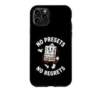 Synthesizer Player No Presets No Regrets Eurorack Synth Coque pour iPhone 11 Pro