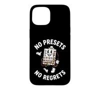 Synthesizer Player No Presets No Regrets Eurorack Synth Coque pour iPhone 15