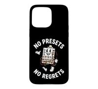 Synthesizer Player No Presets No Regrets Eurorack Synth Coque pour iPhone 15 Pro Max