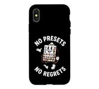 Synthesizer Player No Presets No Regrets Eurorack Synth Coque pour iPhone X/XS