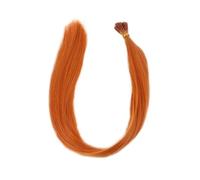 Synthetic I-Tip Hair Extensions,22 inch Heat Resistant Straight Hair,50 Strands Rainbow Color Hair Suitable for Women Girls DIY/Party/Holiday Wear and Go(1B/27HL)