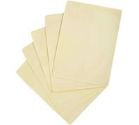 Synthetic Leather Tattoo, 3 Mm Thick Synthetic Skin, Double-Sided Use, Touch Kit, Suitable For Professional Tattoo Artists And Beginners In Tattoo Machine (5 Pieces)