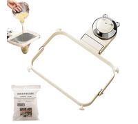 Synthétique avec maille, cynorrhodon d'évier en filet | Synthétique de filtre pliable d'évier avec capsulage - Évitez de boucher les déchets alimentaires qui attrapent le panier d'angle pour café
