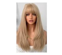 Synthetique Perruques synthétiques bouclées longues de 60cm/23.6 ''pour femmes, perruque ondulée profonde avec perruques de remplacement, perruque longue synthétique Cheveux