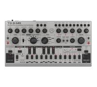 Behringer Synthétiseur basse analogique TD-3-MO-SR Séq. 16 pas MIDI USB CV/Gate Sync Argenté