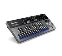 Synthétiseur de basse analogique et séquenceur, Donner Essential B1 avec interface utilisateur intuitive, mémoire de 128 motifs, effets de saturation et de retard, pour un son acid classique