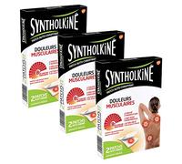 Syntholkiné Douleurs Musculaires Patchs auto-chauffants -Lot de 3 Boîtes de 2 Patchs