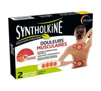 Syntholkiné patch auto-chauffant douleurs musculaires 2 patchs