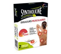 SyntholKiné Patch Auto-Chauffant Douleurs Musculaires Petit Format 2 Pièces