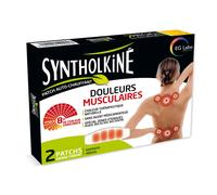 SyntholKiné Patch Auto-Chauffant Douleurs Musculaires Grand Format 2 Pièces