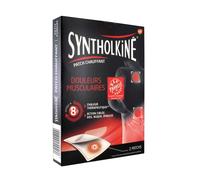 Syntholkiné Patch Chauffant Douleurs Musculaires Dos Nuque Épaules 2 Patchs