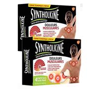 SyntholKiné Patch Chauffant Grand Format Spécial Dos - Lot de 2 Boîtes de 4 Patchs