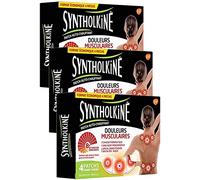 SyntholKine Patch Chauffant Grand Format Spécial Dos - Lot de 3 Boîtes de 4 Patchs