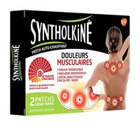 SyntholKiné Patch Auto-Chauffant Douleurs Musculaires Grand Format 4 Pièces