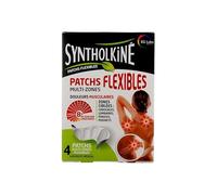 Syntholkiné patchs flexibles multizones pour douleurs musculaire - 1 boite de 4 patchs - EG LABO