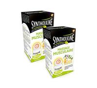 Syntholkiné Roll-on pour Massage Musculaire Aux 5 Huiles Essentielles Bille Massante - 50ml - Lot de 2