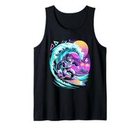 Synthwave Surfeur Gorille Astronaute Gorilles Débardeur