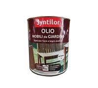 Syntilor Huile de meubles de jardin spéciale teck et bois exotiques 2,5 l