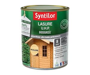 Syntilor - Lasure U.H.P. Biosourcée Incolore Satiné 1L