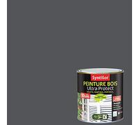Syntilor - Peinture Bois Ultra Protect Gris Ardoise Satiné 0,5L