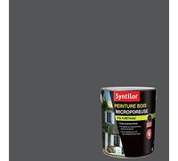 Syntilor - Peinture Bois Ultra Protect Gris Ardoise Satiné 2,5L