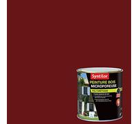 Syntilor - Peinture Bois Ultra Protect Rouge Basque Satiné RAL 3004 0,5L