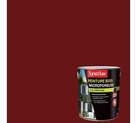 Syntilor - Peinture Bois Ultra Protect Rouge Basque Satiné RAL 3004 2,5L